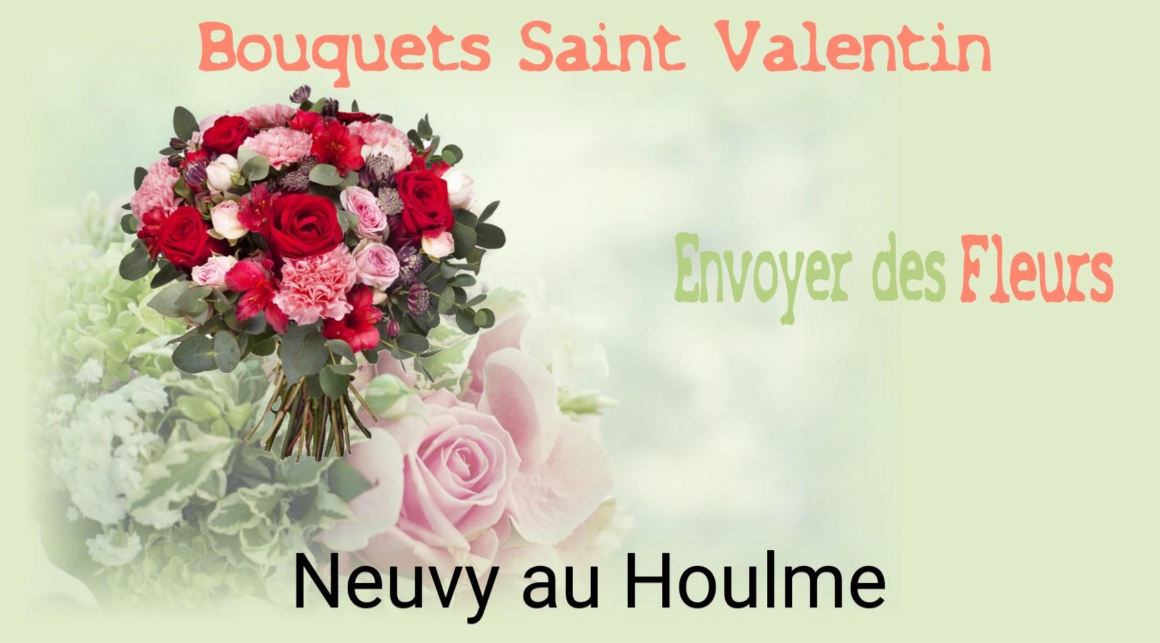 Roses de Saint-Valentin livrées à Neuvy-au-Houlme